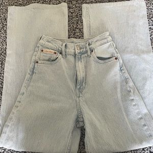 Calvin Klein Ultra-High Wide Leg Jeans